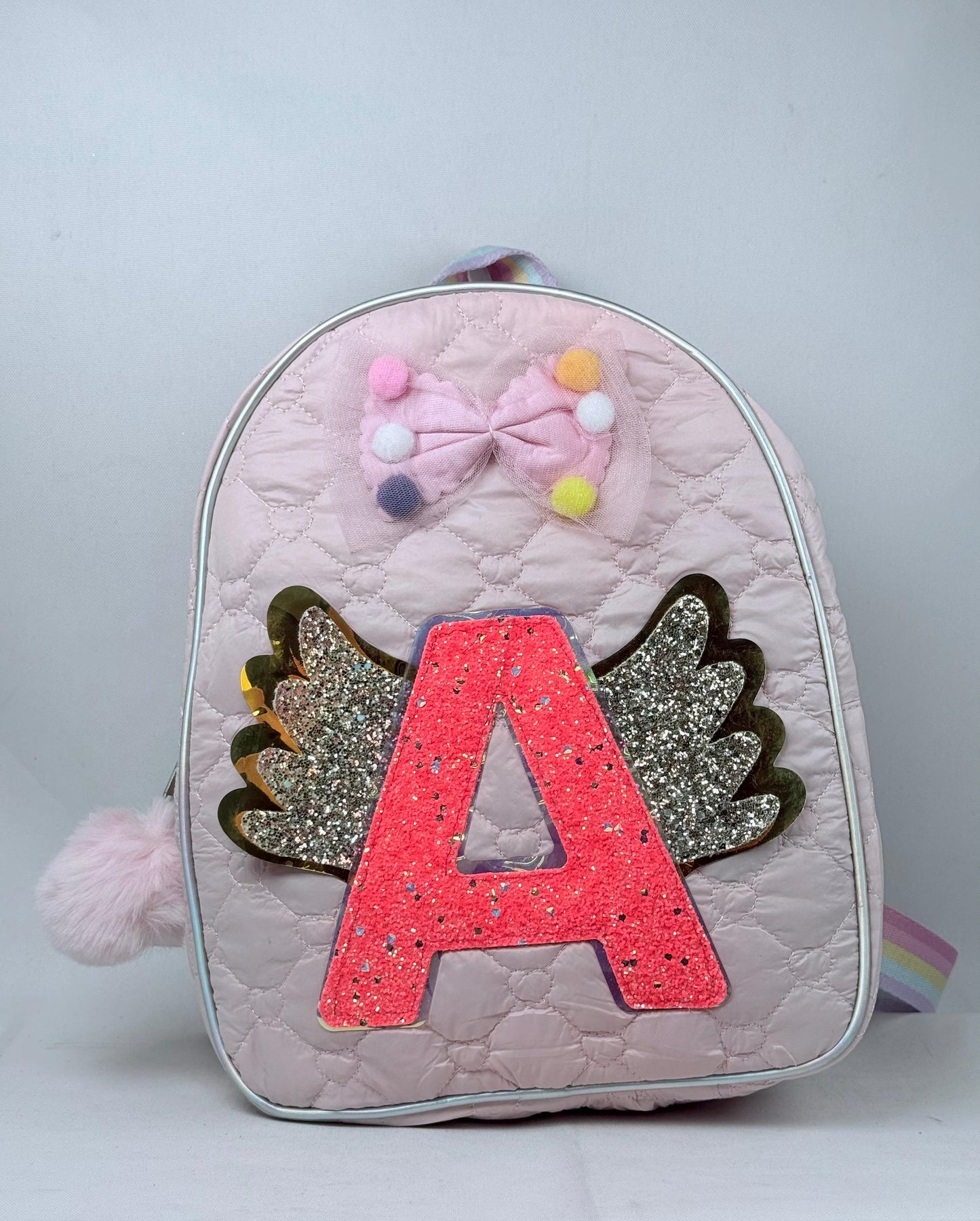 Bolso niña de letras