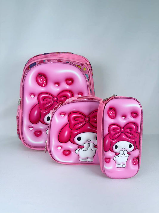 Morral tripack plastico