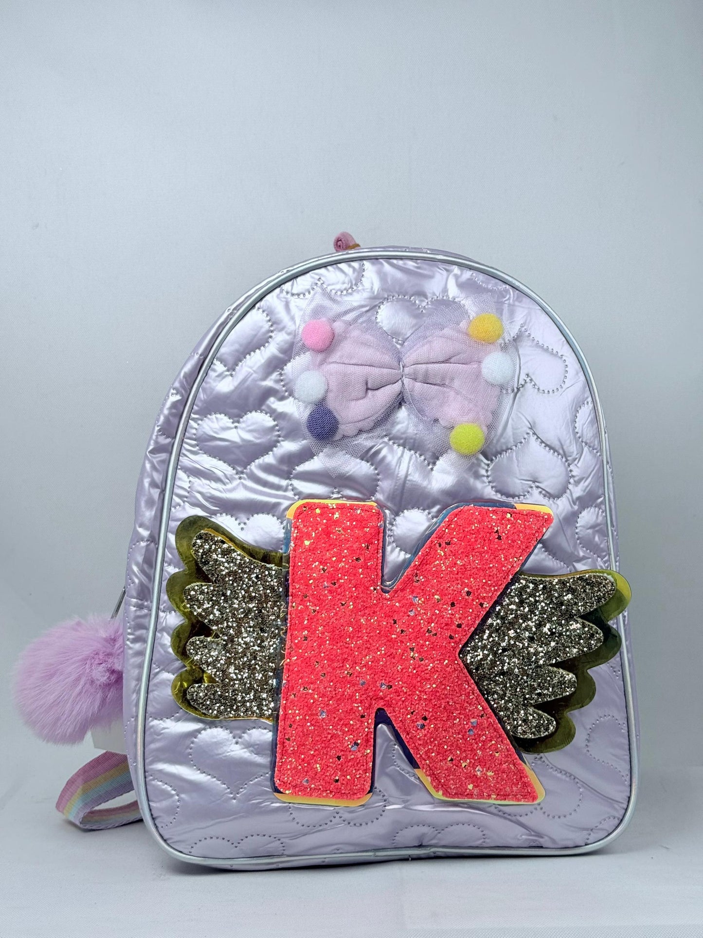 Bolso niña de letras
