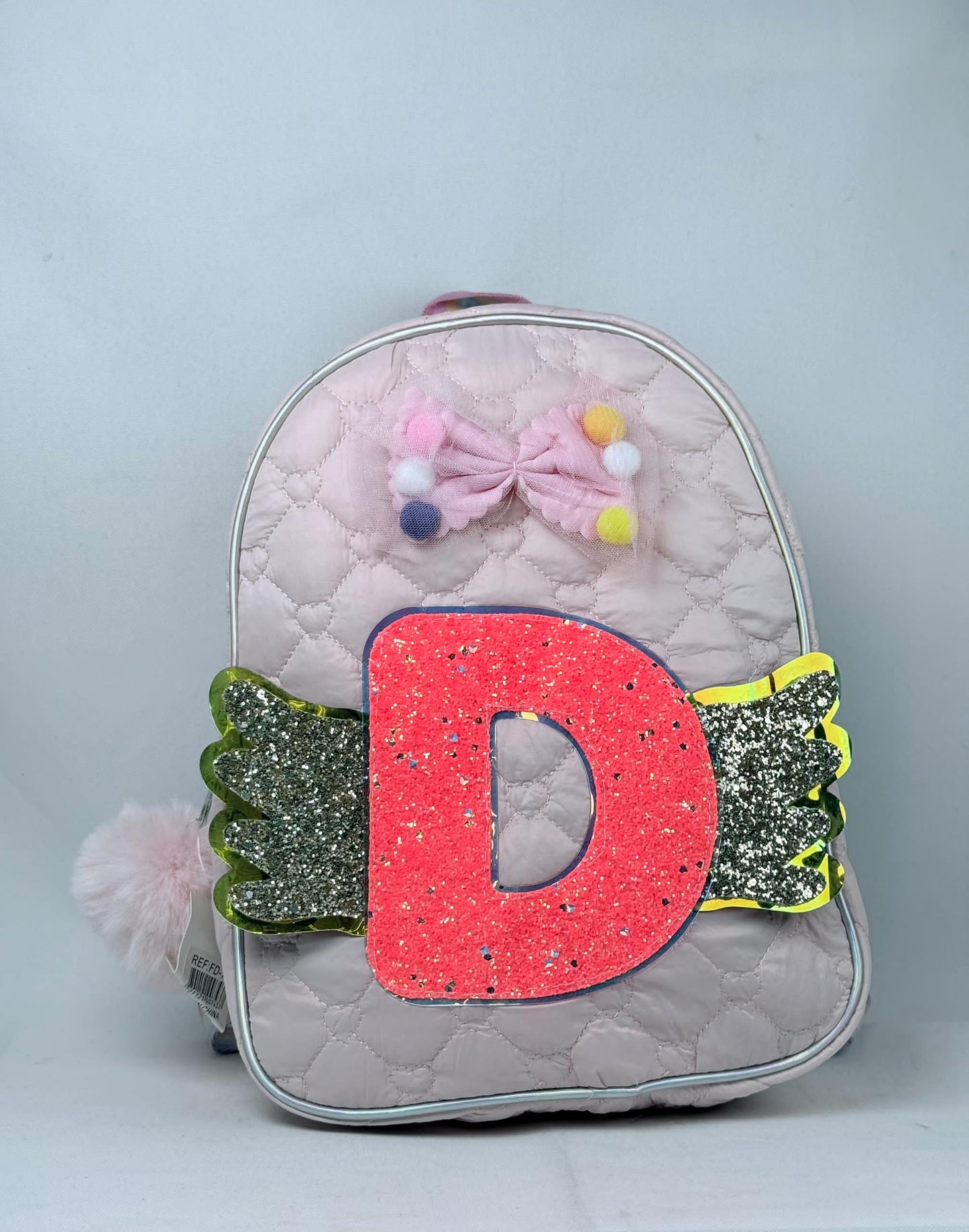 Bolso niña de letras
