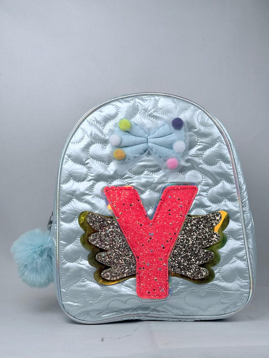 Bolso niña de letras