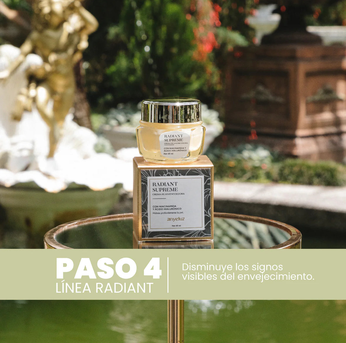 Crema rejuvenecedora radiant