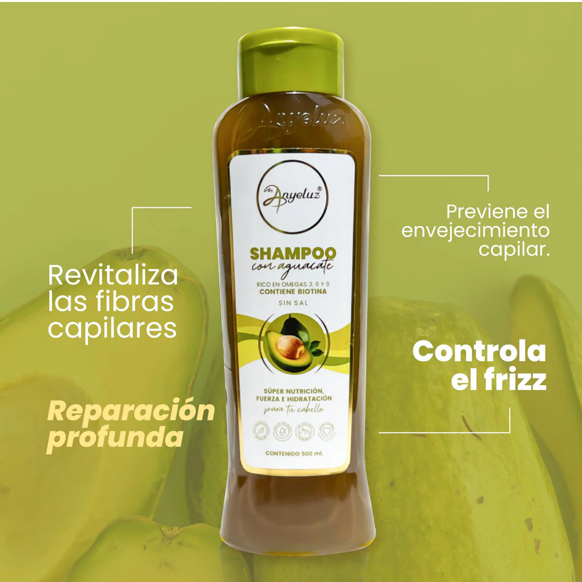 SHAMPOO DE AGUACATE