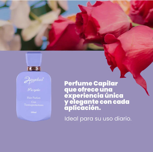Perfume capilar morado