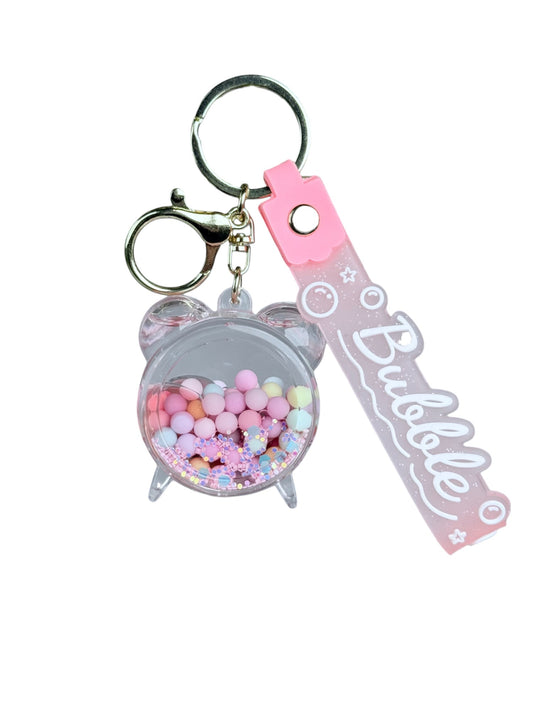 Llavero de agua - reloj