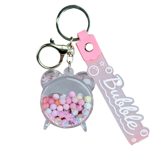 Llavero de agua - reloj