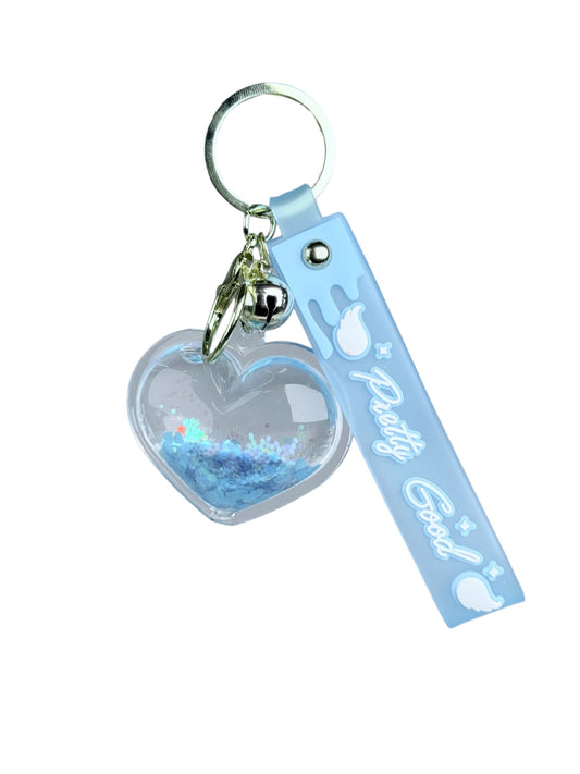 Llavero de agua - Corazón