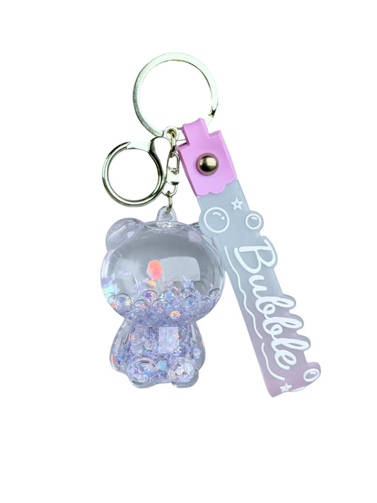 Llavero de agua - hello kitti