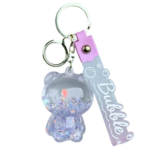 Llavero de agua - hello kitti