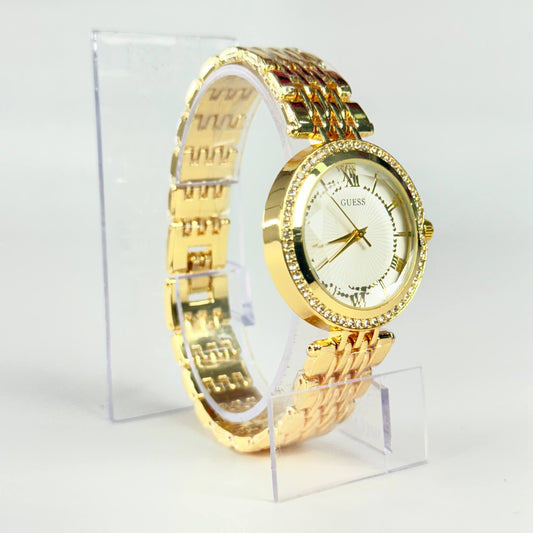 Reloj guess para dama de pedrería