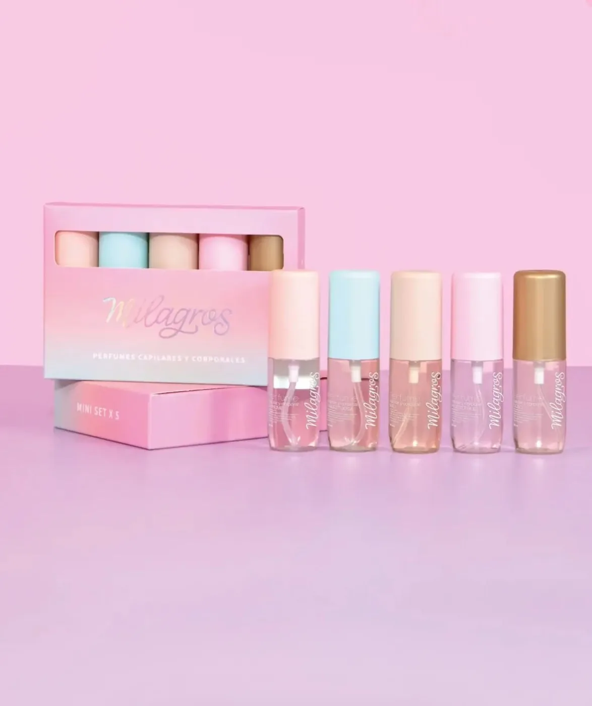 Kit Mini Perfumes x 4 al mayor · BIGTIME Venezuela · capilares