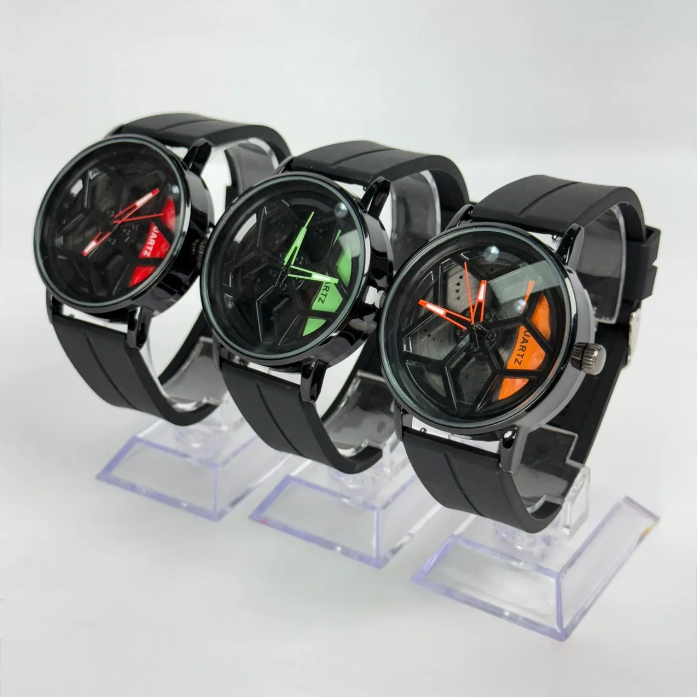 Reloj giratorio de caballero