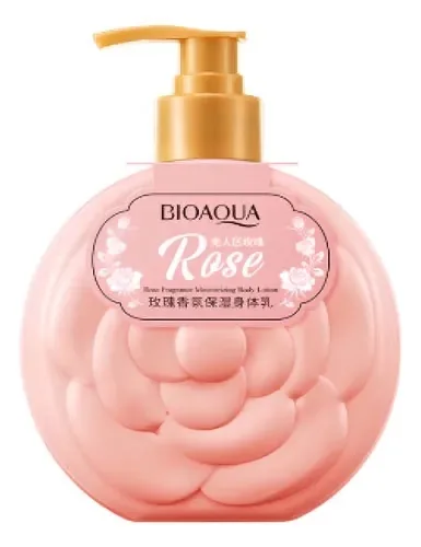 Locion corporal hidratante con aroma a rosas de Bioaqua al mayor · BIGTIME Venezuela · skincare