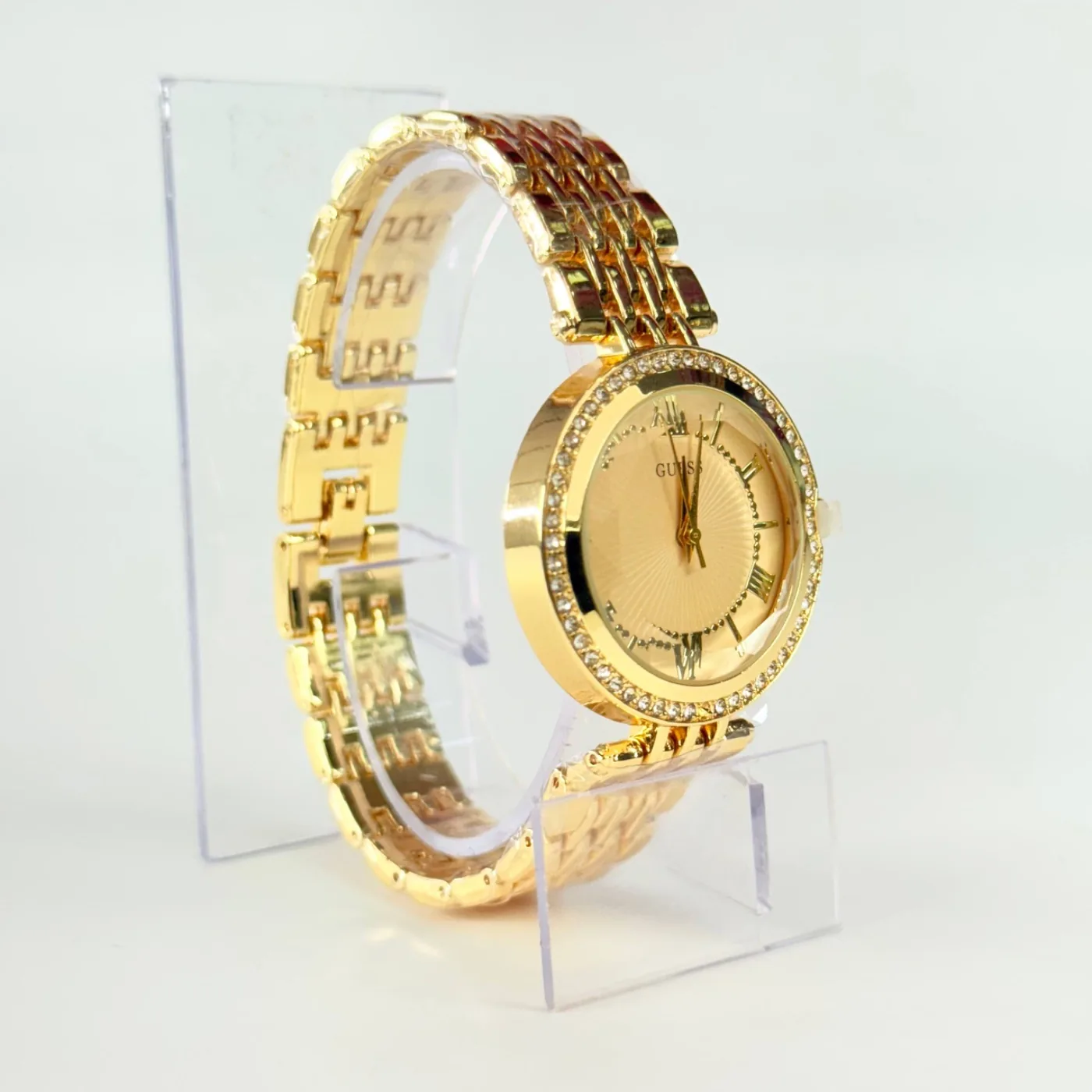 Reloj guess para dama de pedrería