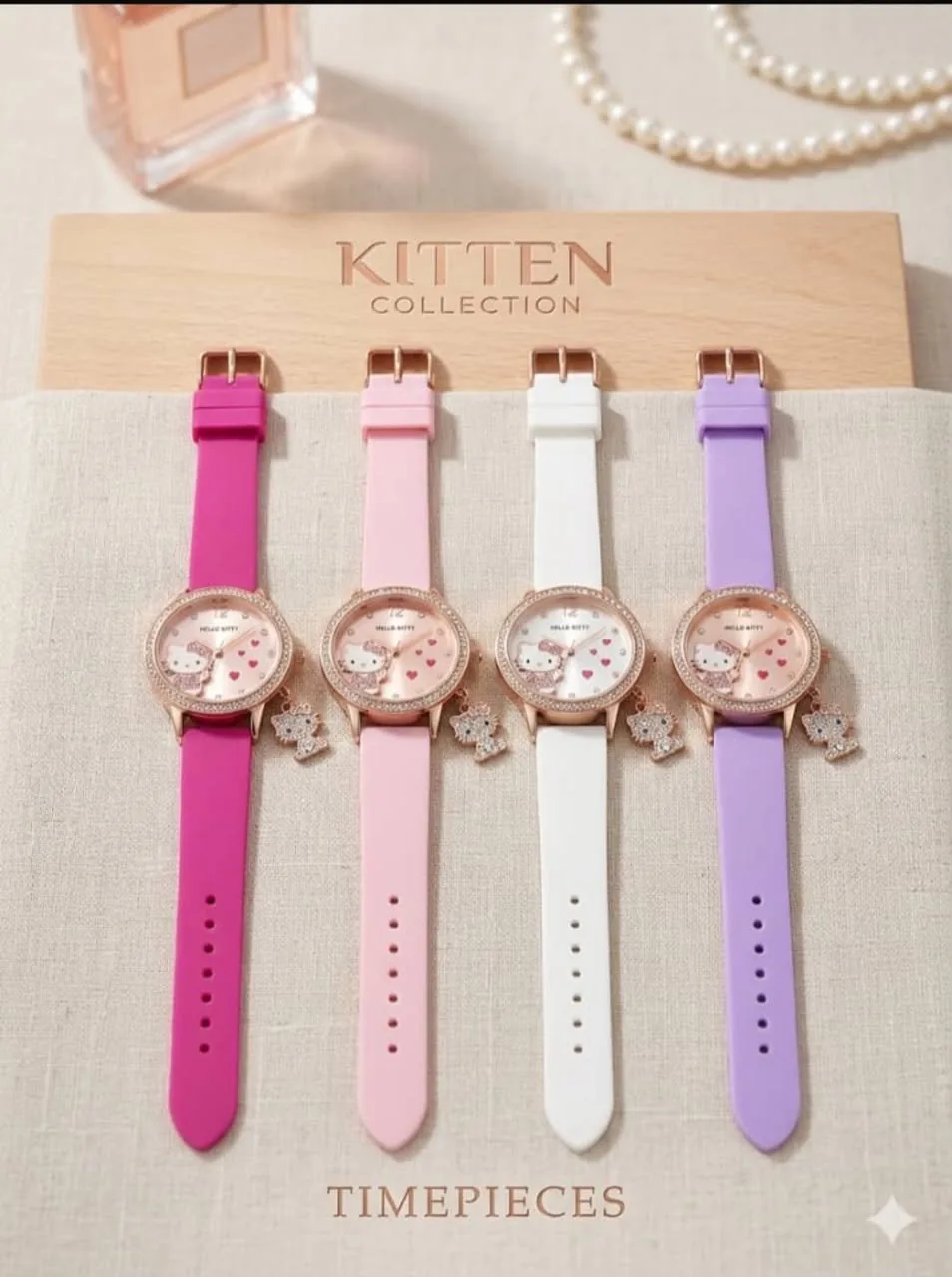 Reloj hello kitty con dije al mayor · BIGTIME Venezuela · relojeria