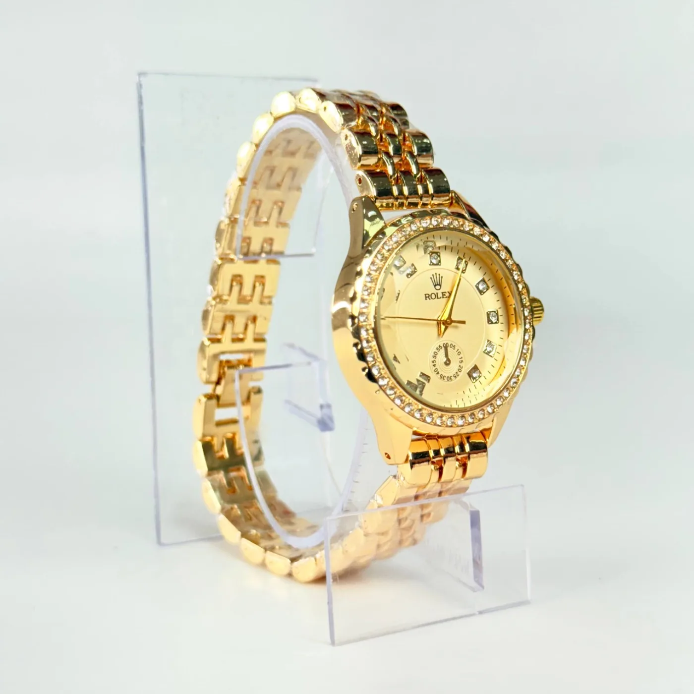Reloj Rolex de dama con pedrería al mayor · BIGTIME Venezuela · relojeria