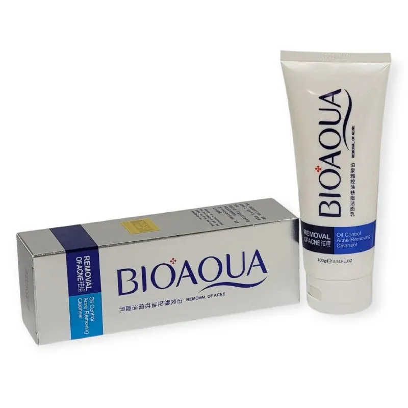 Jabón facial control grasa acné bioaqua