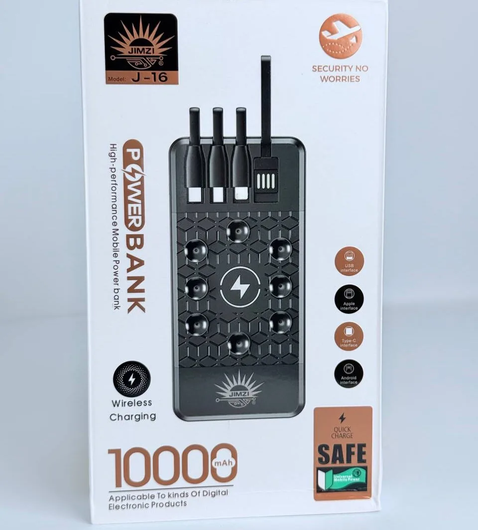 Power Bank modelo J-16 al mayor · BIGTIME Venezuela · electronicos