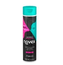 Shampoo volumizador santo black  novex