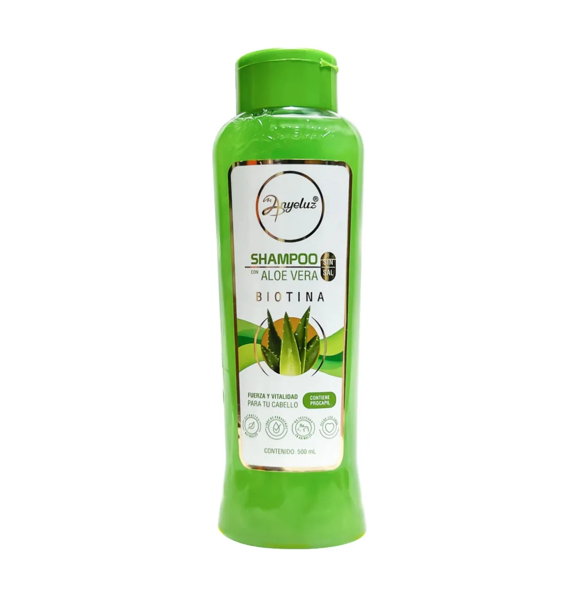 SHAMPOO DE ALOE VERA al mayor · BIGTIME Venezuela · capilares