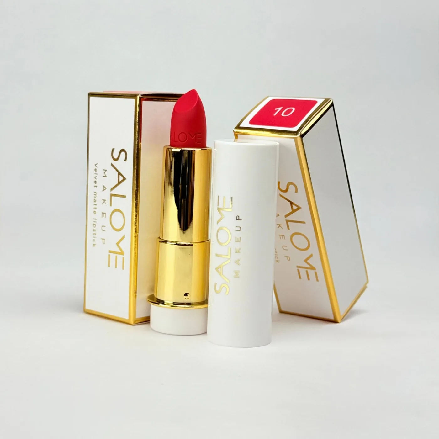 Lápiz labial mate aterciopelado salome al mayor · BIGTIME Venezuela · belleza