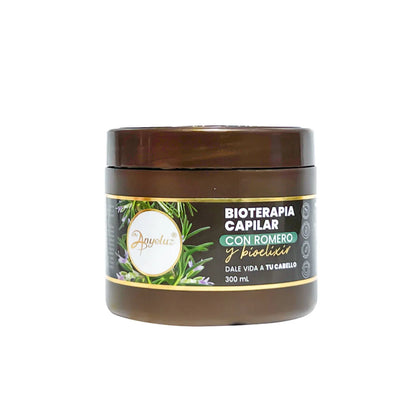 BIOTERAPIA CAPILAR CON ROMERO Y BIOELIXIR