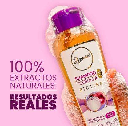 shampoo con cebolla morada