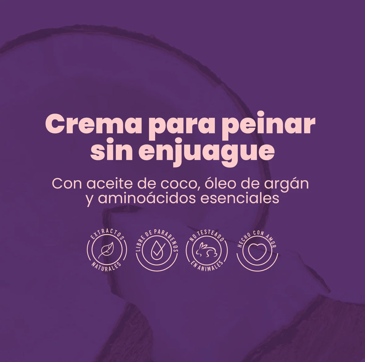 CREMA DE PEINAR DE COCO