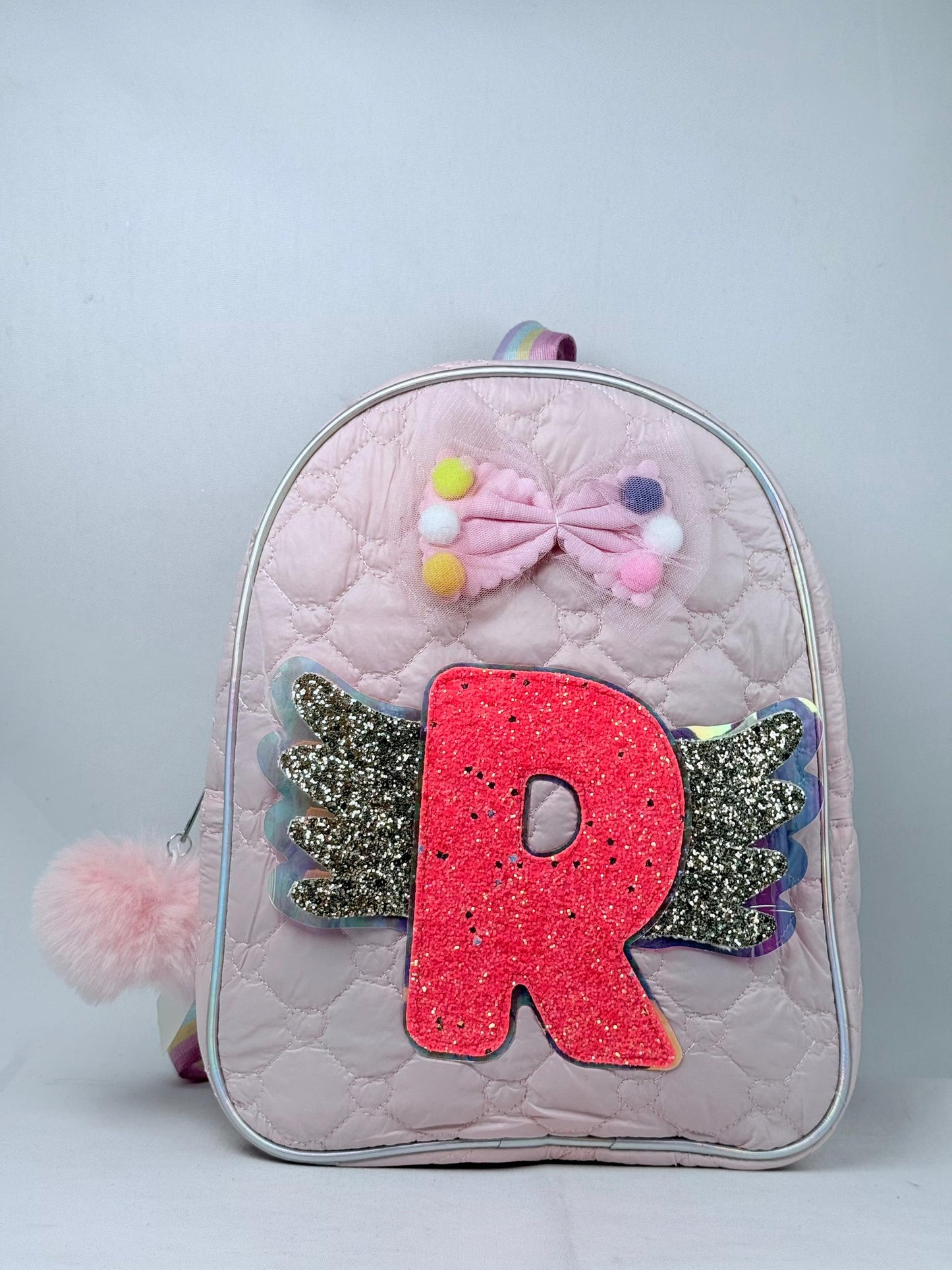 Bolso niña de letras
