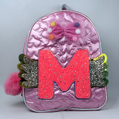 Bolso niña de letras