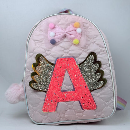 Bolso niña de letras