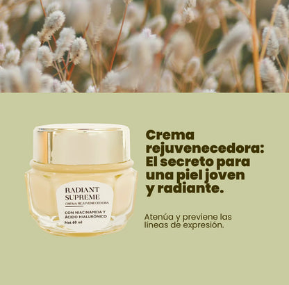 Crema rejuvenecedora radiant