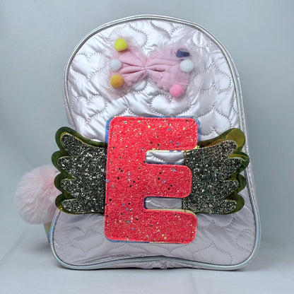 Bolso niña de letras