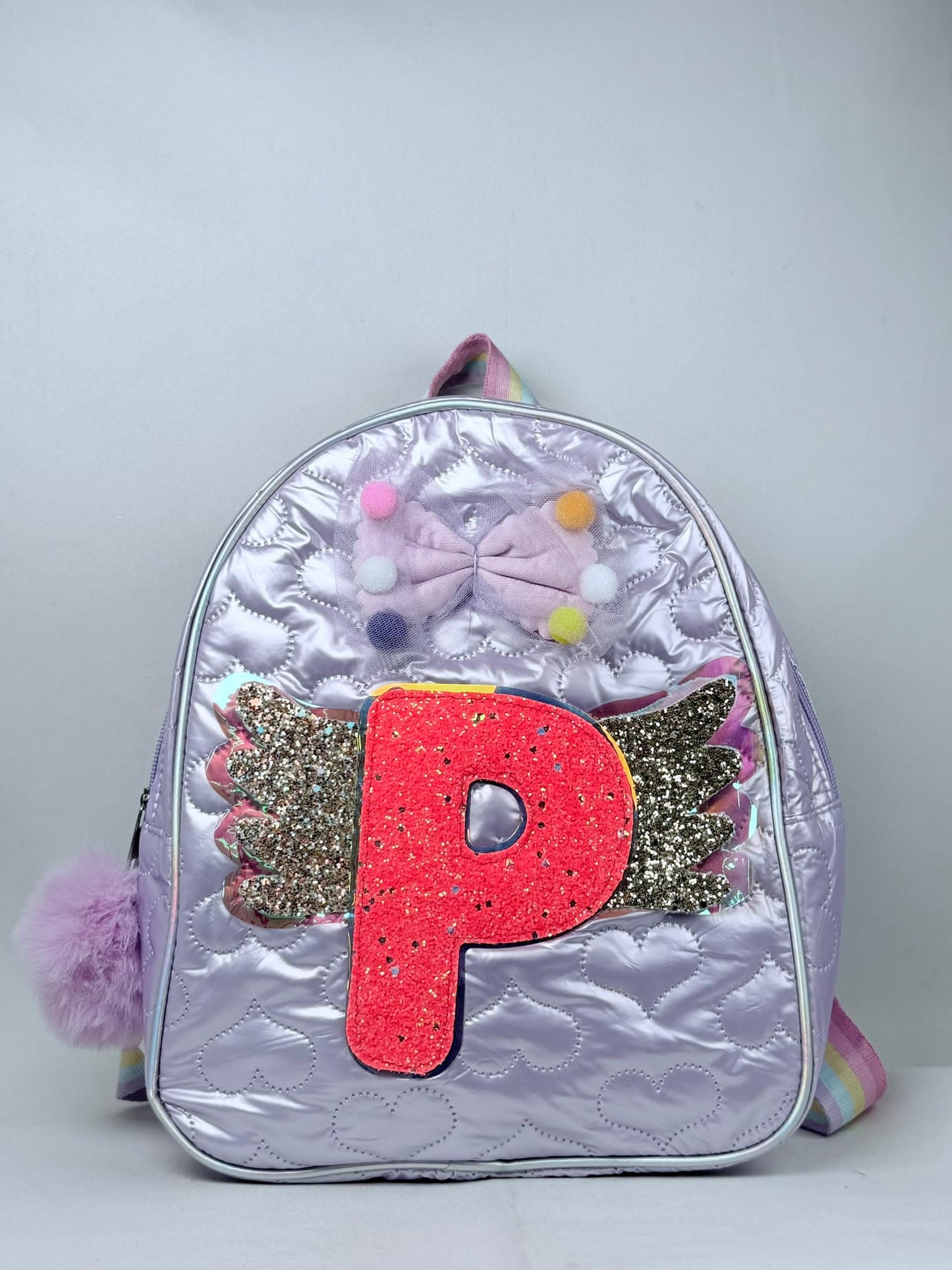 Bolso niña de letras