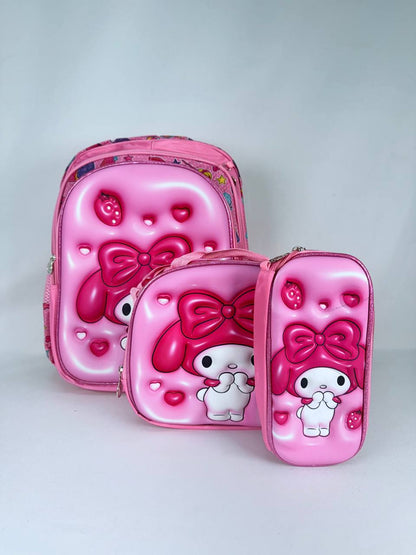 Morral tripack plastico