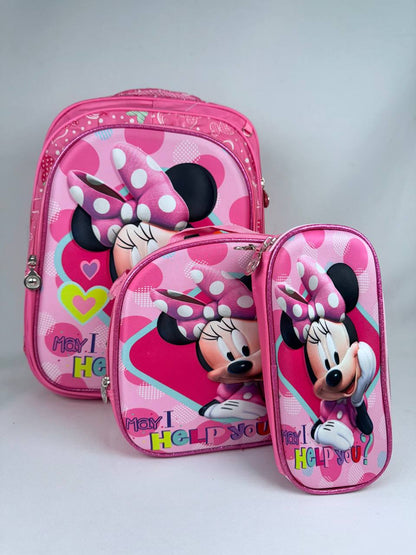 Morrales triple niño/a