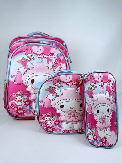 Morrales triple niño/a