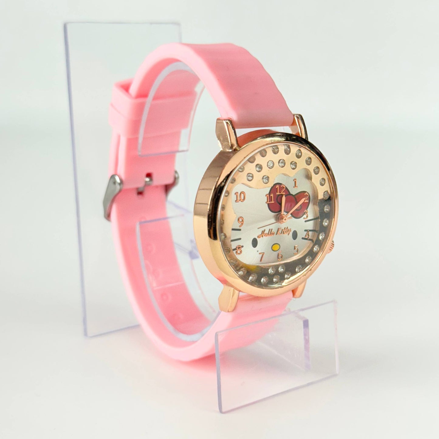 Reloj analógico de hello Kitty