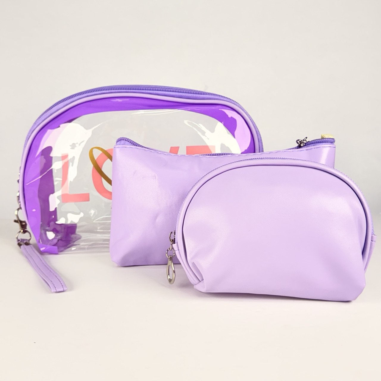 Cosmetiquera triple love