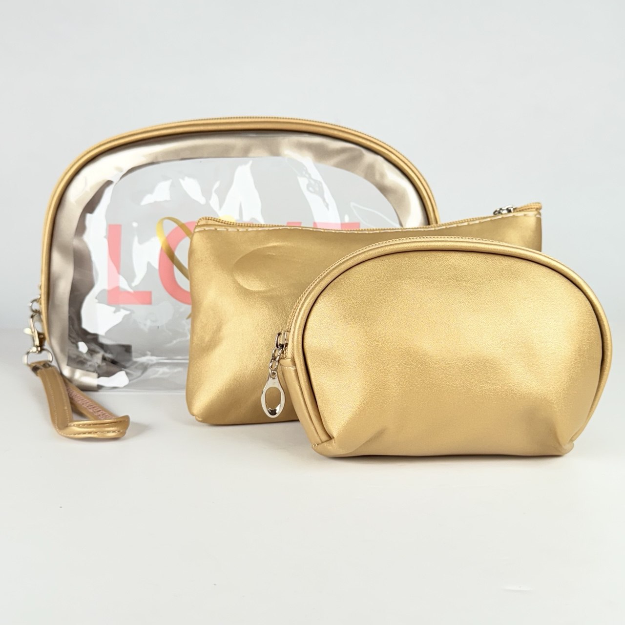 Cosmetiquera triple love