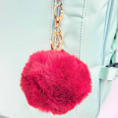 Llavero de pompon