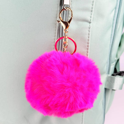 Llavero de pompon