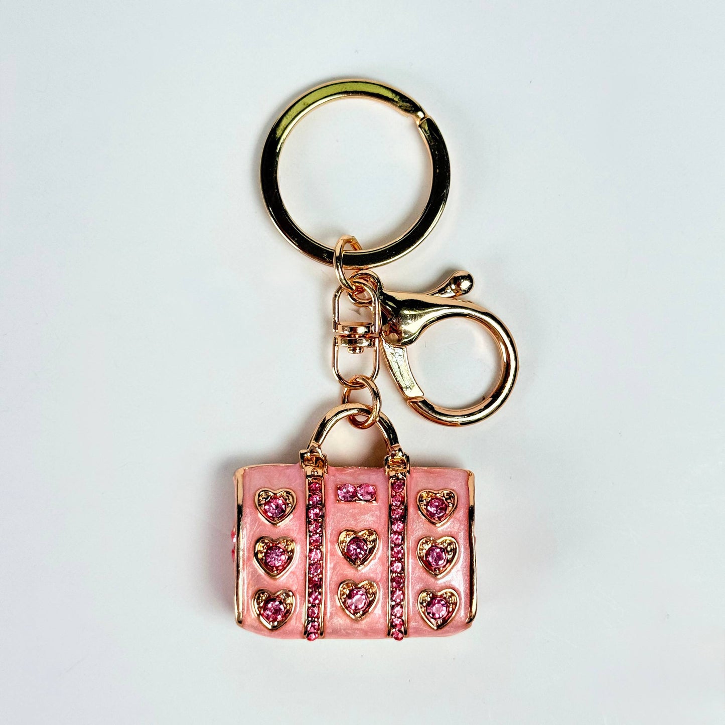 Llavero brillante de bolso