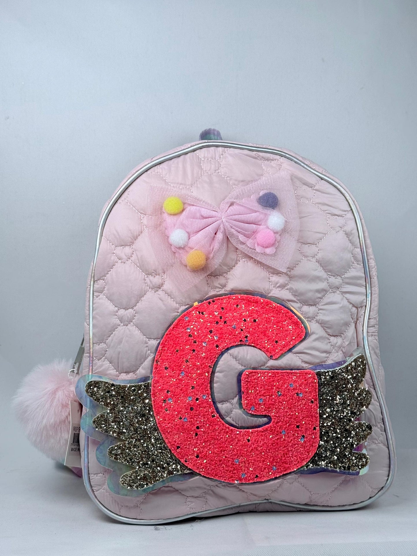 Bolso niña de letras