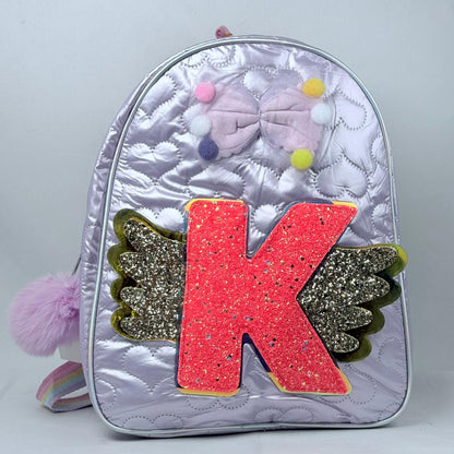 Bolso niña de letras