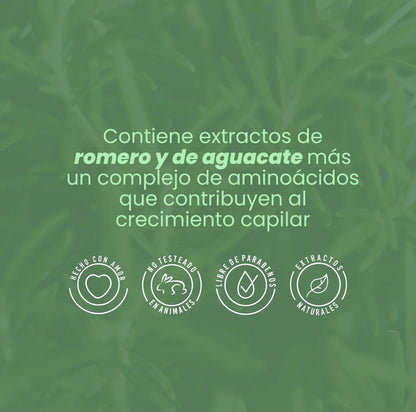 BIOTERAPIA CAPILAR CON ROMERO Y BIOELIXIR