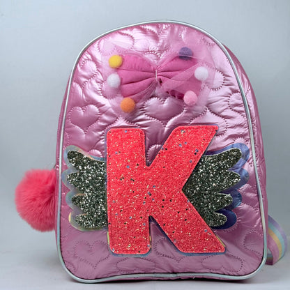 Bolso niña de letras
