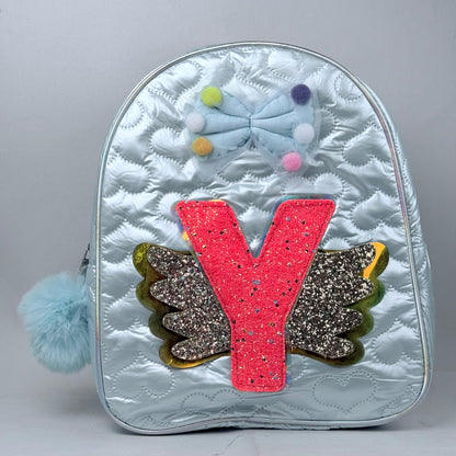 Bolso niña de letras