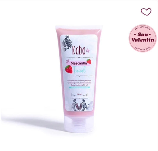 Mascarilla Facial de Frutos Rojos Kaba 200 mL