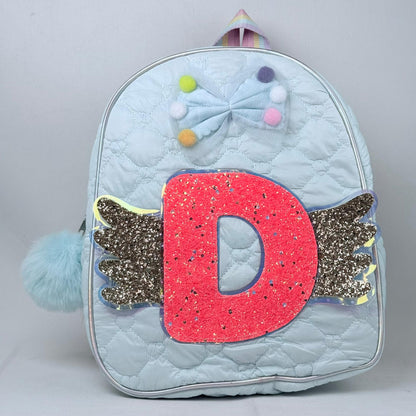Bolso niña de letras